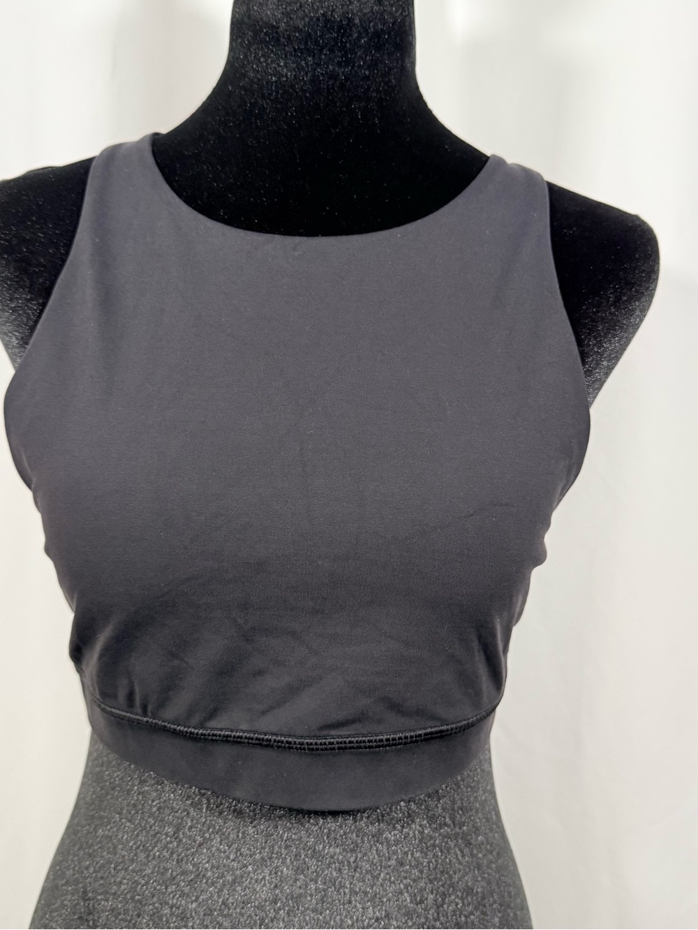 lululemon athletica Black High-Neck Sports Bra